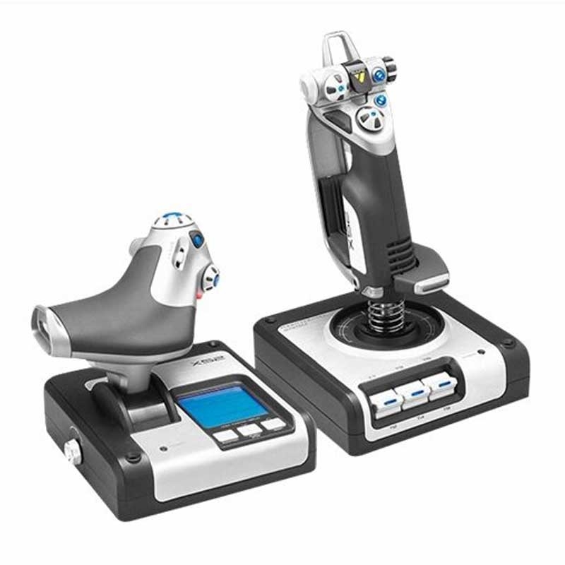Logitech Saitek Pro Flight X52 Flight System - Joystick und Gasregler